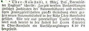 Werner Schollenberger - Beiträge zur Automobilgeschichte